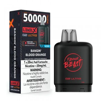 Level X Ultra Bangin Blood Orange 50k 20mg